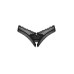 Трусики Obsessive Medilla crotchless thong XL/2XL - Фото №3