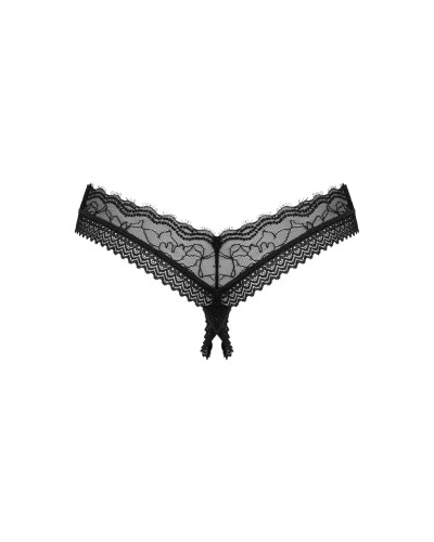 Трусики Obsessive Medilla crotchless thong XL/2XL - Фото №4