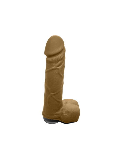 Крафтове мило-член із присоскою Чистий Кайф Brown size M, натуральне - Фото №1