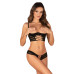 Комплект Obsessive Roxelia 2-pcs crotchless set XL/2XL - Фото №1