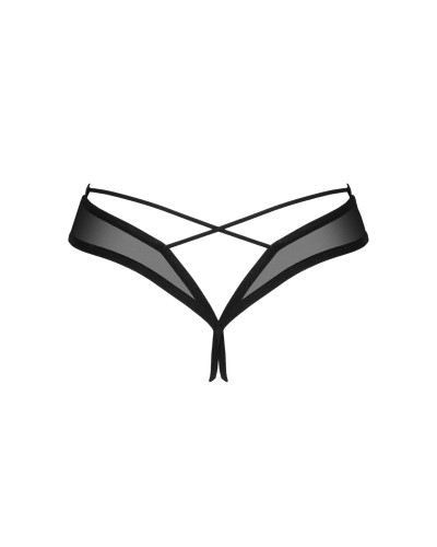 Трусики Obsessive Roxelia crotchless thong XS/S - Фото №4