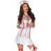 Еротичний костюм медсестри Leg Avenue Head Nurse M/L, сукня, аксесуар на голову, стетоскоп - Фото №1