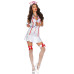 Эротический костюм медсестры Leg Avenue Head Nurse XL, платье, аксессуар на голову, стетоскоп - Фото №3
