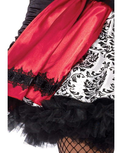 Еротичний костюм Червоної шапочки Leg Avenue Gothic Red Riding Hood M, сукня, накидка - Фото №5