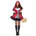 Еротичний костюм Червоної шапочки Leg Avenue Gothic Red Riding Hood M, сукня, накидка - Фото №7