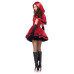 Еротичний костюм Червоної шапочки Leg Avenue Gothic Red Riding Hood M, сукня, накидка - Фото №8