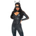 Эротический костюм супергероя-кошечки Leg Avenue Wicked Kitty M, комбинезон, пояс, маска, ушки - Фото №1