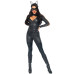 Эротический костюм супергероя-кошечки Leg Avenue Wicked Kitty M, комбинезон, пояс, маска, ушки - Фото №2