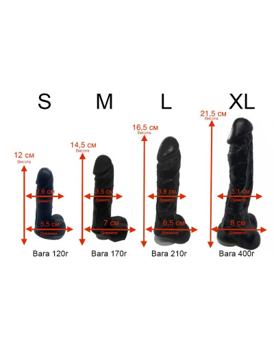 Крафтове мило-член із присоскою Чистий Кайф Red size M, натуральне - Фото №5