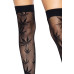 Панчохи з малюнком Leg Avenue 420 Net thigh highs Black - Фото №3