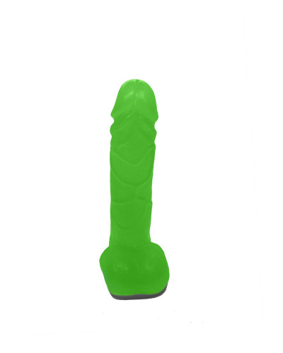 Крафтове мило-член із присоскою Чистий Кайф Green size M, натуральне - Фото №3