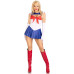 Эротический костюм Сейлор Мун Leg Avenue Sexy Sailor M, платье, перчатки, бант - Фото №3