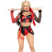 Эротический костюм Leg Avenue Crime Spree Sweetie Costume XS, топ, шорты - Фото №1