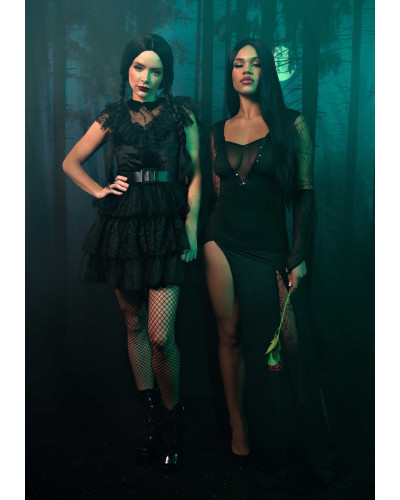 Костюм Мортиши Аддамс Leg Avenue Sexy Spooky Morticia L - Фото №6