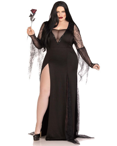 Костюм Мортіші Аддамс Leg Avenue Sexy Spooky Morticia 3X–4X - Фото №3