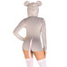 Комбинезон-костюм мышки Leg Avenue Comfy Mouse XS, с капюшоном - Фото №2