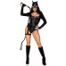 Еротичний костюм кішечки Leg Avenue Fierce Feline XS, боді, пояс з підв’язкою, маска кішки - Фото №6