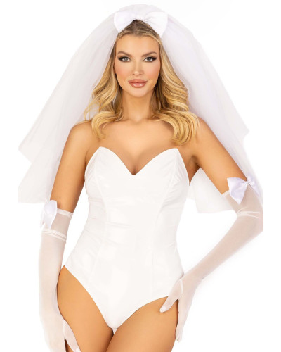 Фата нареченої Leg Avenue Tiered bridal veil O/S - Фото №1