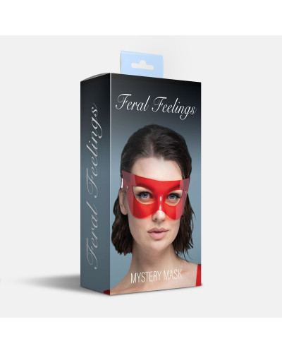 Маска Feral Feelings - Mystery Mask Red Trannsparent - Фото №2