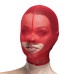 Маска сітка із відкритим ротом Feral Feelings - Hood Mask Red - Фото №1