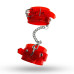 Наручники Feral Feelings - Hand Restraints Red Trasparent - Фото №1
