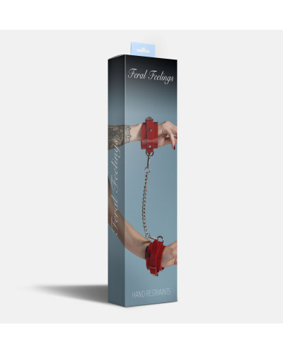 Наручники Feral Feelings - Hand Restraints Red - Фото №2