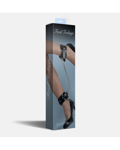 Поножи Feral Feelings - Ankle Restraints Black - Фото №2