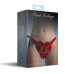 Трусики Серце для страпону Feral Feelings - Hearts Strap-on Belt Red - Фото №4