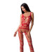 Бодістокінг Passion BS058 red, комбінезон, дуже повітряний - Фото №1