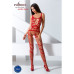 Бодістокінг Passion BS058 red, комбінезон, дуже повітряний - Фото №2