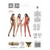 Бодістокінг Passion BS058 red, комбінезон, дуже повітряний - Фото №5