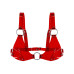 Ліф класичний Feral Feelings - Bikini Top Red Trasparent - Фото №1