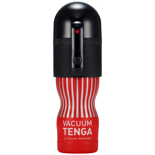 Вакуумная насадка Tenga VACUUM MAX + мастурбатор Tenga Vacuum Cup, 5 режимов работы