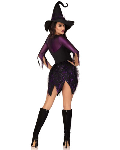 Костюм ведьмы Leg Avenue Mystical Witch XL, платье, шляпа - Фото №5