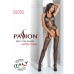 Бодістокінг Passion BS059 black, комбінезон, імітація панчіх - Фото №7