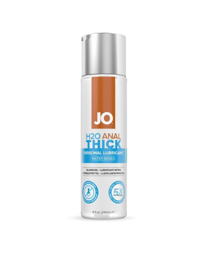 Густа анальна змазка JO ANAL H2O – THICK (240 мл) на водній основі - Фото №1