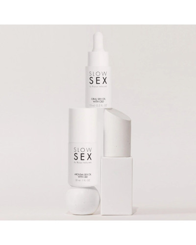 Олія для орального сексу Bijoux Indiscrets Slow Sex Oral Sex Oil CBD (15 мл) - Фото №5