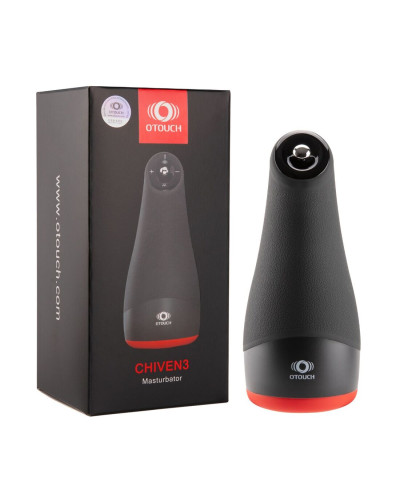 Премиальный мастурбатор Otouch CHIVEN 3, 6 режимов, 3 уровня интенсивности, подогрев, джойстик - Фото №8