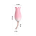 Ультразвуковой вибратор для клитора Otouch Bloom Ultrasonic Clitoris, 2 доп насадки - Фото №2