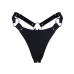 Трусики з натуральної шкіри Feral Feelings - String Bikini Black - Фото №1