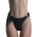 Трусики з натуральної шкіри Feral Feelings - String Bikini Black - Фото №2
