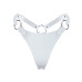Трусики з натуральної шкіри Feral Feelings - String Bikini White - Фото №1