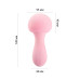 Вібромасажер Otouch MUSHROOM Pink, 7 режимів, функція нічника, технологія «старт-стоп» - Фото №2