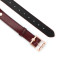 Силіконовий кляп Liebe Seele Wine Red Ball Gag, діаметр кульки 4,3 см, ремінь із натуральної шкіри - Фото №5