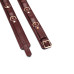 Фіксатори для стегон Liebe Seele Wine Red Thigh Cuffs L Size, натуральна шкіра - Фото №4