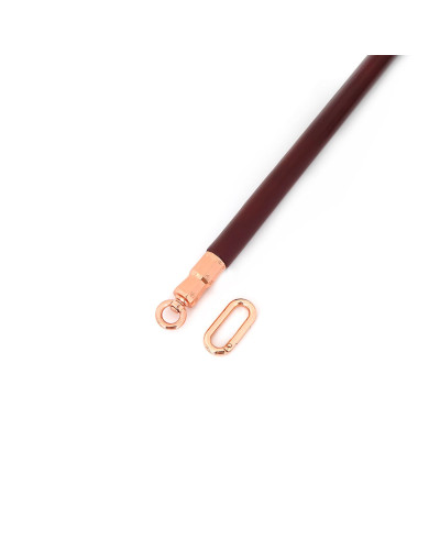 Фиксатор-распорка для ног или рук Liebe Seele Wine Red Spreader Bar, дерево + натуральная кожа - Фото №4