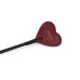 Шлепалка-сердечко Liebe Seele Wine Red Riding Crop with Heart-Shape Tip, натуральная кожа - Фото №4