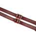 Кожаные трусы для страпона Liebe Seele Wine Red Strap on Harness, универсальный размер - Фото №7