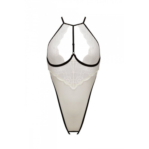 Боди с доступом Passion CHIKA BODY L/XL, cream