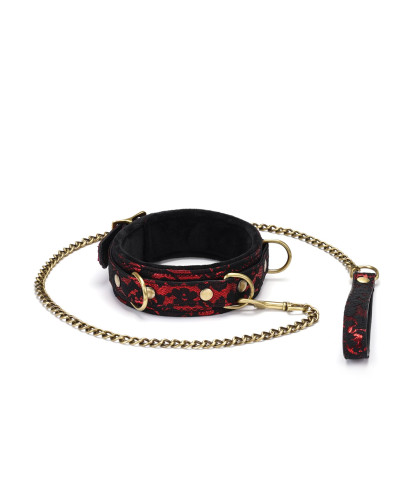 Нашийник з повідцем Liebe Seele Victorian Garden Collar with Leash - Фото №1